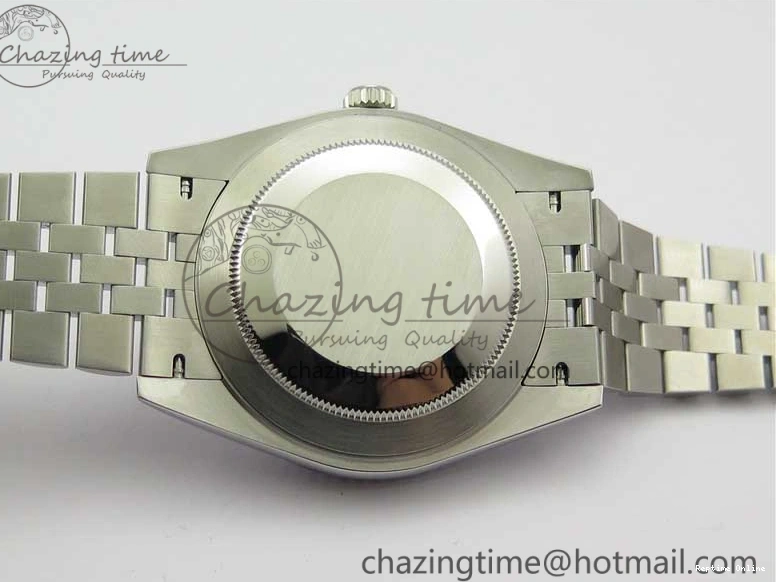 0101 EasyCare DateJust 41mm 126334 SS BP Maker 1:1 Best Edition New Version Blue Crystal Dial on Jubilee Bracelet 3022